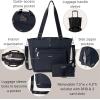 imageBaggallini Modern Everyday Shopper Tote153quot x116 Tote WomenLightweight Work Travel Carry on BagFrench Navy