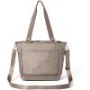 imageBaggallini Modern Everyday Shopper Tote153quot x116 Tote WomenLightweight Work Travel Carry on BagSterling Shimmer