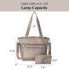 imageBaggallini Modern Everyday Shopper Tote153quot x116 Tote WomenLightweight Work Travel Carry on BagSterling Shimmer