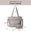 imageBaggallini Modern Everyday Shopper Tote153quot x116 Tote WomenLightweight Work Travel Carry on BagStone Heritage