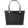 imageBaggallini Breeze Tote9quotx18quot Lightweight Washable Shoulder Eva Durable Beach BagEva Black