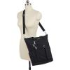 imageBaggallini All Set 3 in 1 Tote Backpack  15quotx105quot Lightweight Travel Bag wRFID Phone WristletBlack