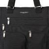 imageBaggallini All Set 3 in 1 Tote Backpack  15quotx105quot Lightweight Travel Bag wRFID Phone WristletBlack
