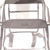 imageBaggallini Clear Backpack  Lightweight Large 115x 155x 6 Inch Clear BagGray