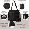 imageBaggallini Everywhere Tote125quot x139 Tote WomenLightweight Work Travel Carry on BagBlack
