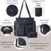 imageBaggallini Everywhere Tote125quot x139 Tote WomenLightweight Work Travel Carry on BagFrench Navy