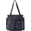 imageBaggallini Everywhere Tote125quot x139 Tote WomenLightweight Work Travel Carry on BagFrench Navy