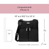 imageBaggallini Horizon Crossbody Bags for Women 10x105 Lightweight WaterResistant Nylon RFID Purse Handbag wWristlet IncludedAbstract Cheetah