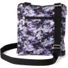 imageBaggallini Horizon Crossbody Bags for Women 10x105 Lightweight WaterResistant Nylon RFID Purse Handbag wWristlet IncludedDark Garden Watercolor