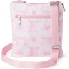 imageBaggallini Horizon Crossbody Bags for Women 10x105 Lightweight WaterResistant Nylon RFID Purse Handbag wWristlet IncludedPink Tiedye