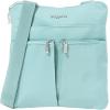 imageBaggallini Horizon Crossbody Bags for Women 10x105 Lightweight WaterResistant Nylon RFID Purse Handbag wWristlet IncludedSeaglass