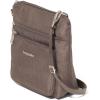 imageBaggallini Modern Pocket Crossbody Bag for Women 85quotx85quot Handbag Purse with RFID Lightweight WaterResistantDark Umber Heritage