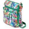 imageBaggallini Modern Pocket Crossbody Bag for Women 85quotx85quot Handbag Purse with RFID Lightweight WaterResistantParadise Print