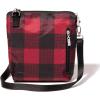 imageBaggallini Modern Pocket Crossbody Bag for Women 85quotx85quot Handbag Purse with RFID Lightweight WaterResistantRed Buffalo Plaid