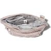 imageBaggallini Modern Pocket Crossbody Bag for Women 85quotx85quot Handbag Purse with RFID Lightweight WaterResistantRose Metallic Quilt