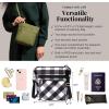 imageBaggallini Modern Pocket CrossbodyBlack White Gingham