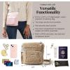 imageBaggallini Modern Pocket CrossbodyTaupe Faux Shearling