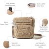 imageBaggallini Modern Pocket CrossbodyTaupe Faux Shearling