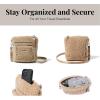 imageBaggallini Modern Pocket CrossbodyTaupe Faux Shearling