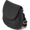 imageBaggallini Swift Flap Mini 63quot X7quot Lightweight Small Travel Purse with Crossbody Strap and RFIDBlite Black