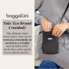 imageBaggallini Take Two Rfid5x725quot Lightweight Small Phone Wallet Crossbody BagNylon Travel PurseBlack