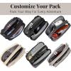 imageBaggallini Take Two Rfid5x725quot Lightweight Small Phone Wallet Crossbody BagNylon Travel PurseLapis