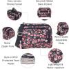 imageBaggallini Trifecta RFID Wallet 8quotx6quot Crossbody Women Convertible Fanny Pack Belt BagAutumn Peony