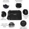 imageBaggallini Trifecta RFID Wallet 8quotx6quot Crossbody Women Convertible Fanny Pack Belt BagBlack