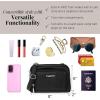 imageBaggallini Trifecta RFID Wallet 8quotx6quot Crossbody Women Convertible Fanny Pack Belt BagBlack