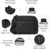 imageBaggallini Trifecta RFID Wallet 8quotx6quot Crossbody Women Convertible Fanny Pack Belt BagBlack Puff