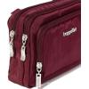 imageBaggallini Trifecta RFID Wallet 8quotx6quot Crossbody Women Convertible Fanny Pack Belt BagDark Cherry