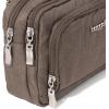 imageBaggallini Trifecta RFID Wallet 8quotx6quot Crossbody Women Convertible Fanny Pack Belt BagDark Umber Heritage