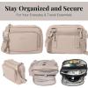 imageBaggallini Trifecta RFID Wallet 8quotx6quot Crossbody Women Convertible Fanny Pack Belt BagMoonrock Puff