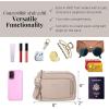 imageBaggallini Trifecta RFID Wallet 8quotx6quot Crossbody Women Convertible Fanny Pack Belt BagMoonrock Puff