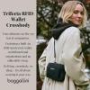 imageBaggallini Trifecta RFID Wallet 8quotx6quot Crossbody Women Convertible Fanny Pack Belt BagPlum Heritage