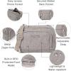 imageBaggallini Trifecta RFID Wallet 8quotx6quot Crossbody Women Convertible Fanny Pack Belt BagStone Heritage