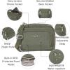 imageBaggallini Trifecta RFID Wallet 8quotx6quot Crossbody Women Convertible Fanny Pack Belt BagThyme