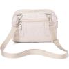 imageBaggallini Trifecta RFID Wallet 8quotx6quot Crossbody Women Convertible Fanny Pack Belt BagVanilla Heritage