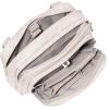 imageBaggallini Trifecta RFID Wallet 8quotx6quot Crossbody Women Convertible Fanny Pack Belt BagVanilla Heritage