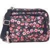 imageBaggallini Trifecta RFID Wallet 8quotx6quot Crossbody Women Convertible Fanny Pack Belt BagAutumn Peony