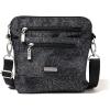imageBaggallini Womens Lets Escape Crossbody BagMidnight Blossom Print