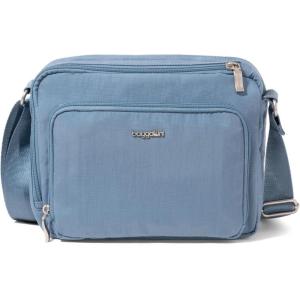 imageBaggallini Modern Camera 7quotx9quot Crossbody Bag WBuiltin Wallet Compartments ampamp RFID SlotsCornflower