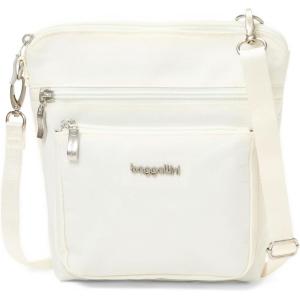 imageBaggallini Modern Pocket Crossbody Bag for Women 85quotx85quot Handbag Purse with RFID Lightweight WaterResistantWhite