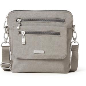 imageBaggallini Womens Lets Escape Crossbody BagSterling Shimmer