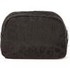 imageBaggallini Womens Pocket Cosmetic  Lightweight Bag  Travel Essentials Makeup Organizer SmallMiniBlack Cheetah Emboss