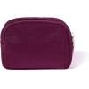 imageBaggallini Womens Pocket Cosmetic  Lightweight Bag  Travel Essentials Makeup Organizer SmallMiniMulberry