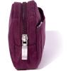 imageBaggallini Womens Pocket Cosmetic  Lightweight Bag  Travel Essentials Makeup Organizer SmallMiniMulberry