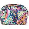 imageBaggallini Womens Pocket Cosmetic  Lightweight Bag  Travel Essentials Makeup Organizer SmallMiniParadise Print