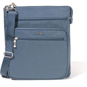 imageBaggallini Crossbody Bag for Women 10quot X 107quot Lightweight Handbags with RFID Card Slots Interior DividerMist