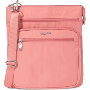 imageBaggallini Crossbody Bag for Women 10quot X 107quot Lightweight Handbags with RFID Card Slots Interior DividerTerracotta